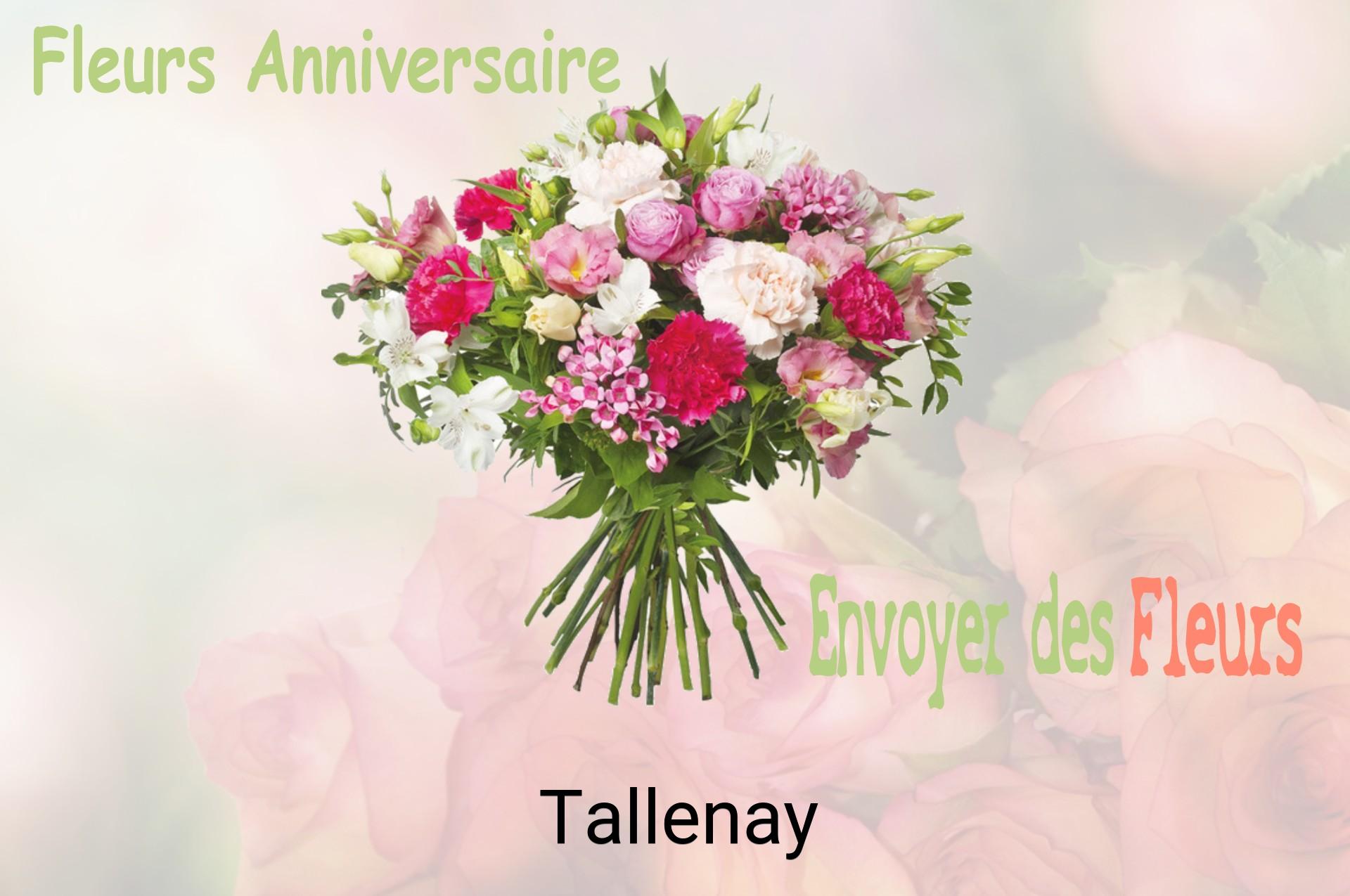 Bouquet de fleurs d’anniversaire livré à Tallenay